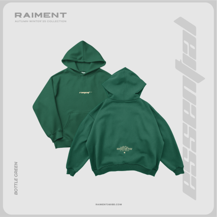 Essential | Bottle Green Oversized T-shirt