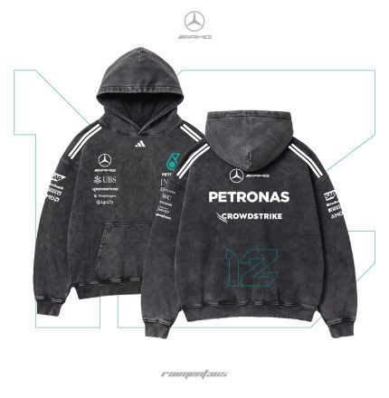 Mercedes AMG Petronas adidas F1 | Acid Wash Oversized Hoodie